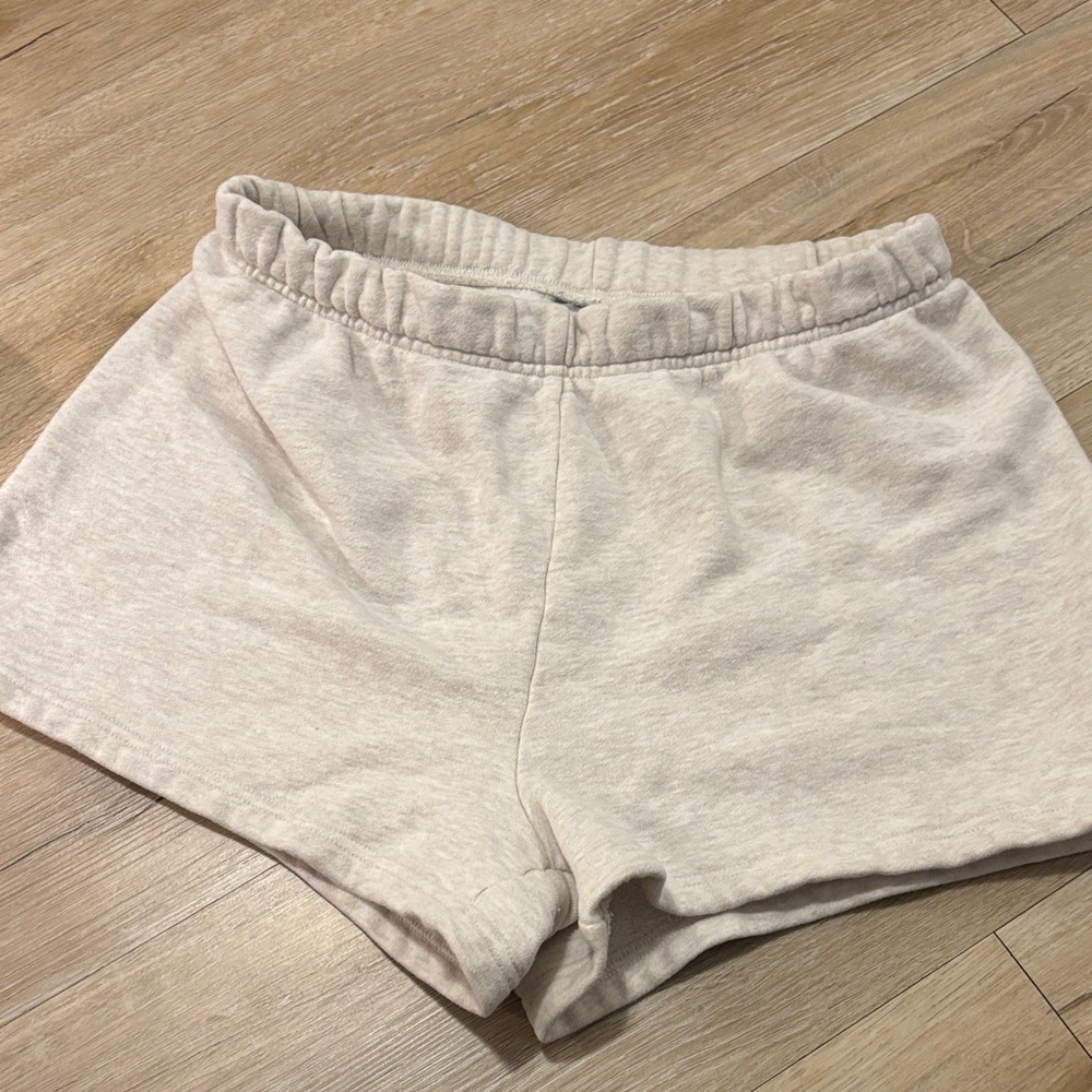 TNA Women's Athletic Cream Shorts